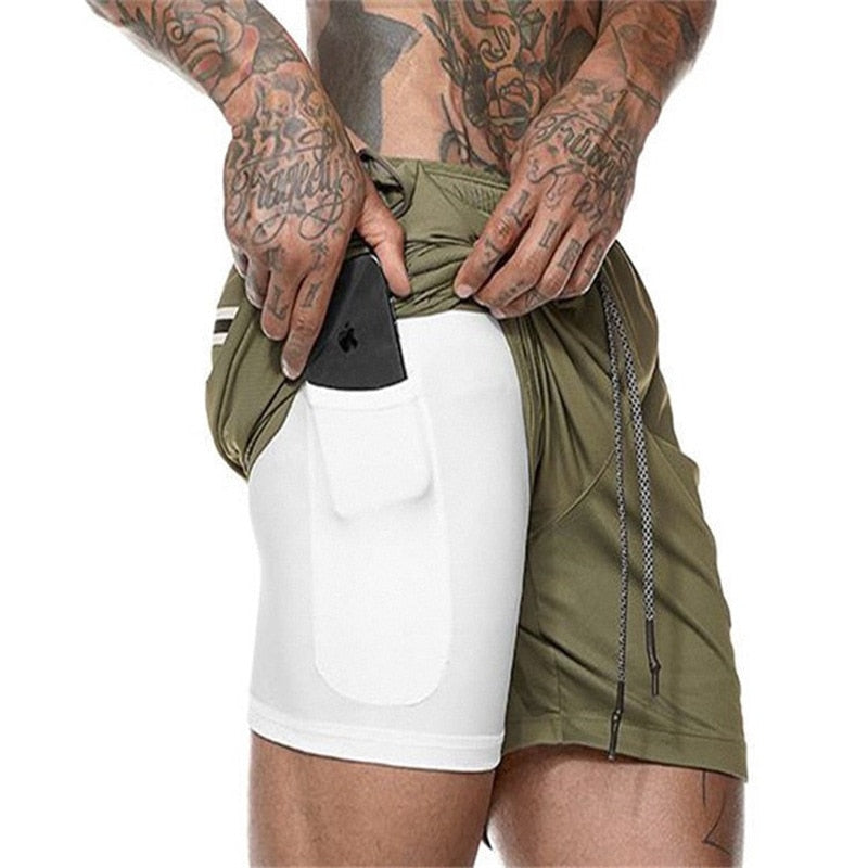 Shorts Para Treino 2 em 1 Esporte