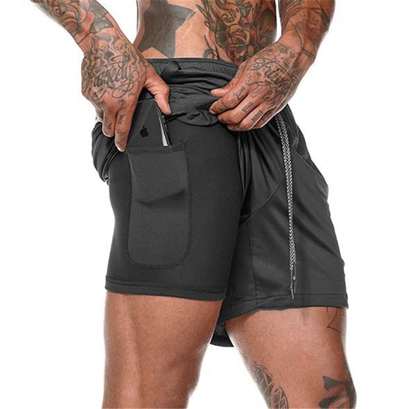 Shorts Para Treino 2 em 1 Esporte