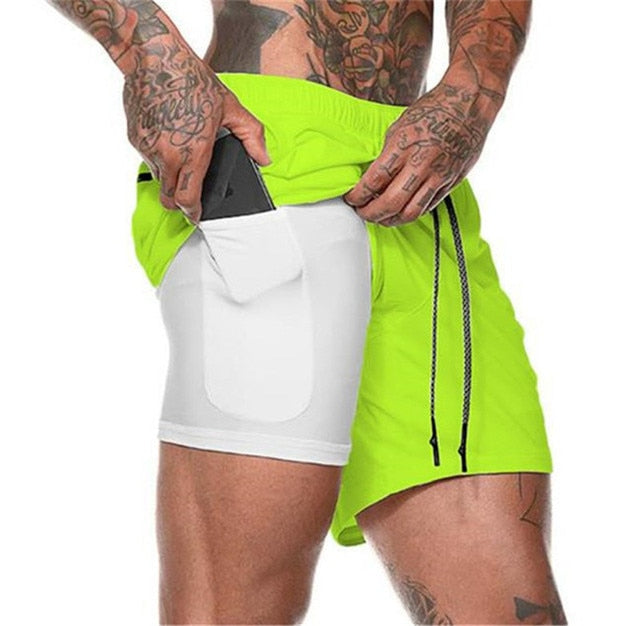 Shorts Para Treino 2 em 1 Esporte