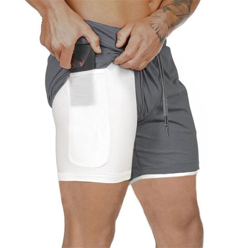 Shorts Para Treino 2 em 1 Esporte